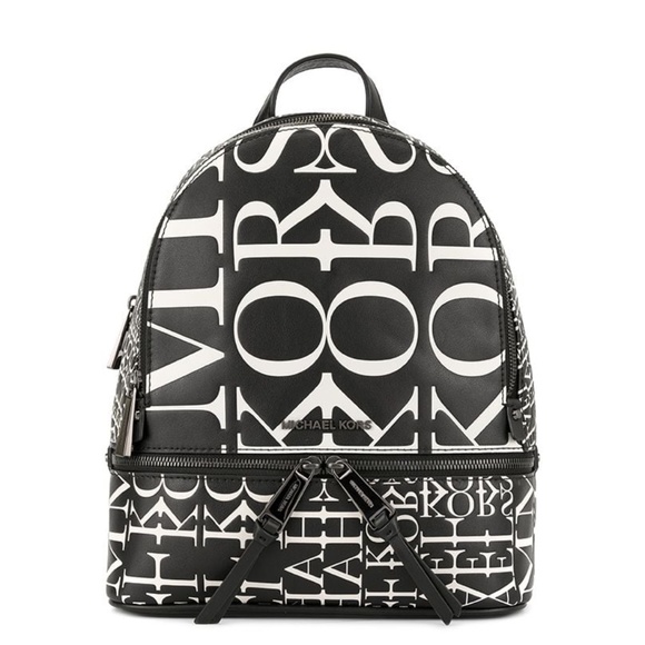MICHAEL Michael Kors Handbags - Michael Kors Newsprint Rhea Backpack